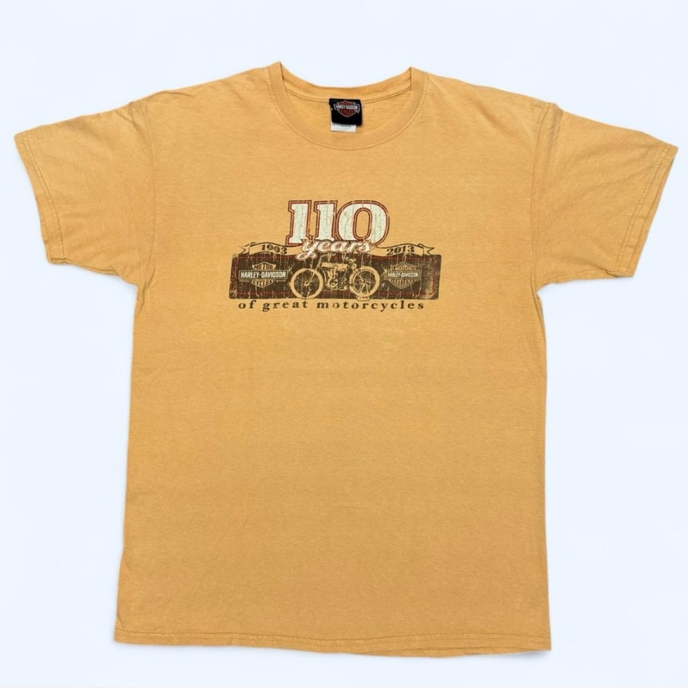 2013 Harley Davidson 110 Years Galesburg T-Shirt Sz Large